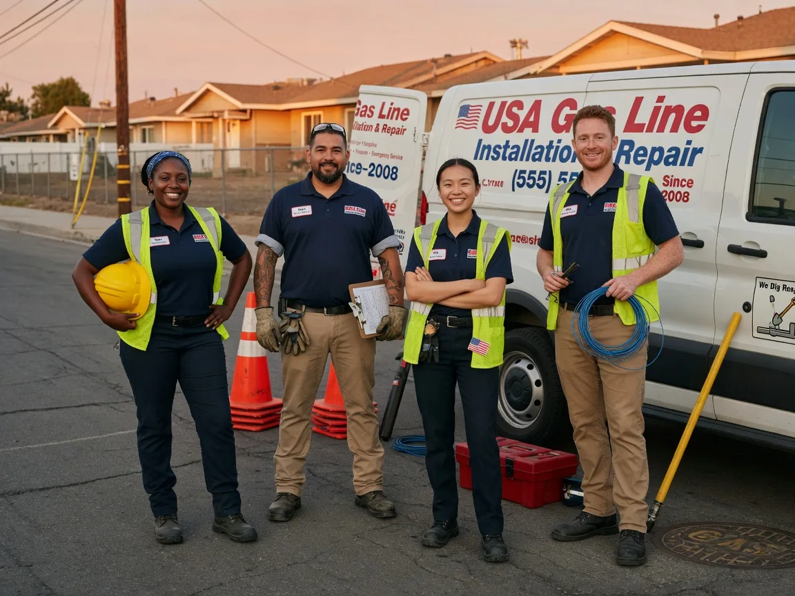 Gas Line Installation company in Hazen, ND